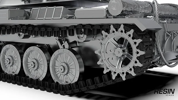 T-100 LT Soviet light tank 1:35 scale resin kit